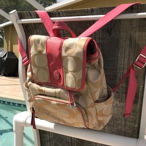 Coach backpack